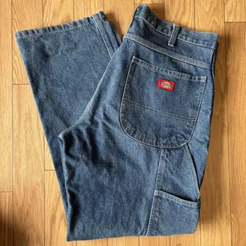 Dickies 데님 페인터 팬츠 33 x 30