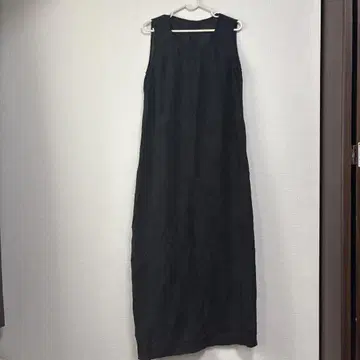 Guy Laroche 블랙 슬리브리스 롱 원피스