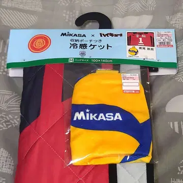 하이큐!! 냉감 케트 수납 파우치 포함 네코마 쿠로오 테츠로 MiKASA