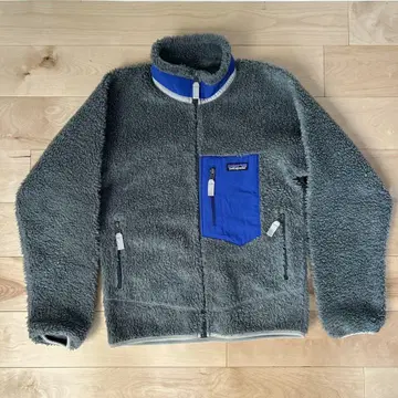 patagonia 클래식 레트로X 자켓 XS 그레이 x 블루