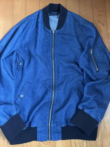 URBAN RESEARCH 데님 블루 MA-1 자켓