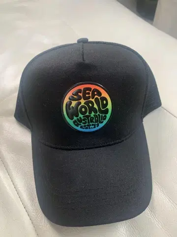 호주 SEA WORLD 메쉬 캡 블랙