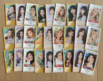 TWICE CD 혜택 스티커 세트