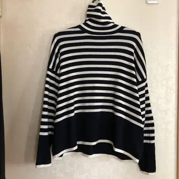 FENNEL 울 혼방 보더 니트