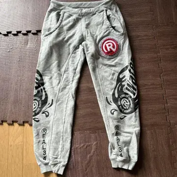 R Warrior 조거 팬츠 그레이
