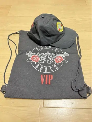 GUNS N' ROSES VIP 2017 캡과 토트백