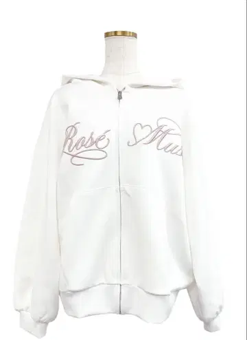 로제 뮤즈 후드티 Logo 3d embroidery hoodie