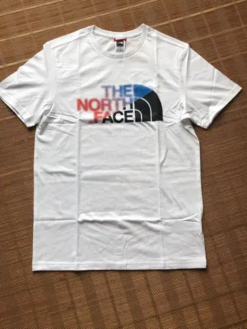 THE NORTH FACE 화이트 반팔T셔츠