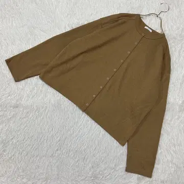 ITEMS URBAN RESEARCH 가디건 황토색 프리 돌려입기