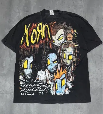 90s korn 셔츠 vintage
