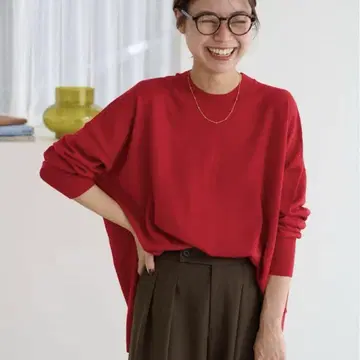 저널 스탠다드 리룸 와이드 크루넥 풀오버