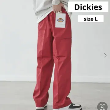 Dickies 디키즈 별주 트윌 워크 치노 팬츠 레드 워크 팬츠