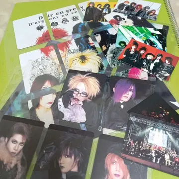 Dir en grey 멤버 전원 트레이딩 카드 29장