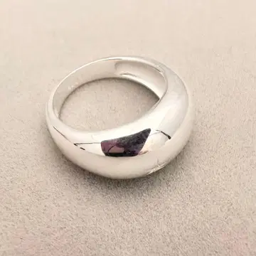 R75 순은 육각형 반지