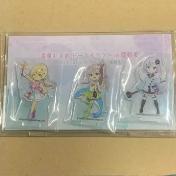 온천무스메 아크릴 스탠드 아크릴 디오라마 이부스키 미나미치타 마츠에