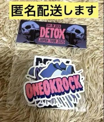 2025 DETOX JAPAN 스티커 세트 ONE OK ROCK 씰