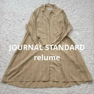 JOURNAL STANDARD relume 텐셀 린넨 셔츠 원피스