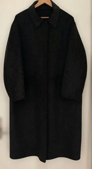JW ANDERSON x UNIQLO 다크 그레이 롱 코트 XL