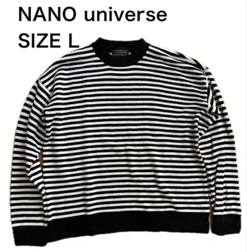 NANO universe 나노 유니버스 터틀넥 니트 스웨터 L