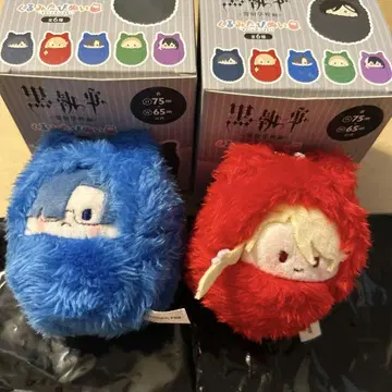 블랙집사 싸개 인형