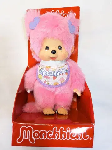 몽치치 핑크 봉제 인형