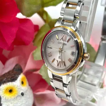 작동품 CITIZEN 시티즌 xC 크로스씨 전파 솔라 여성용 손목시계