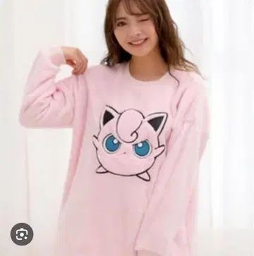 에메필 푸딩 룸웨어 포켓몬 콜라보 복슬복슬 파자마
