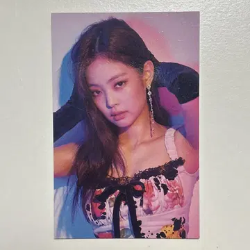 BLACKPINK in your erea 앨범 제니 트레이딩 카드