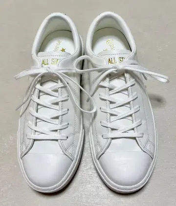 컨버스 올스타 쿠페 가죽 OX 화이트 23cm