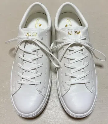 컨버스 올스타 쿠페 가죽 OX 화이트 26cm 새상품