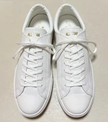 컨버스 올스타 쿠페 가죽 OX 화이트 27cm