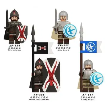 레고 호환 Game of Thrones 병사 4종 각 5체 합계 20체