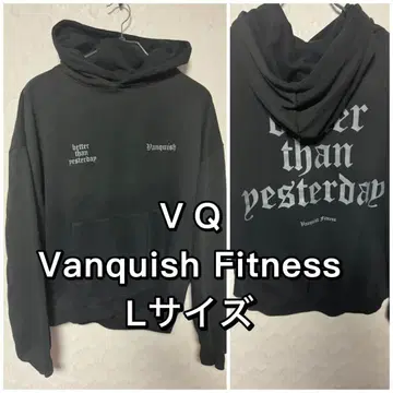 VQ 뱅퀴시 피트니스 후드티 L 사이즈 새상품급 VANQUISH