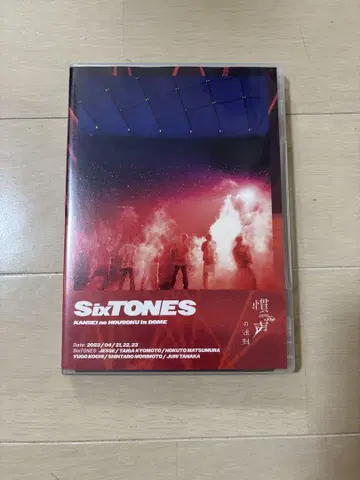 SixTONES 관성 법칙 DVD