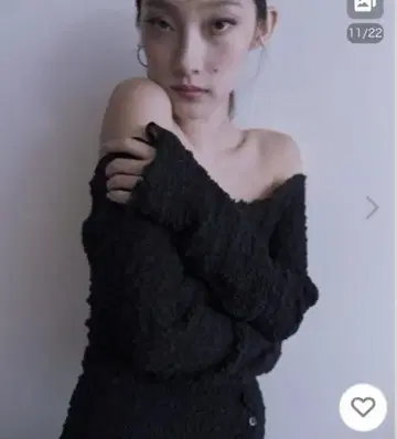 HONEY MI HONEY sheer 가디건 블랙 미사용 새상품