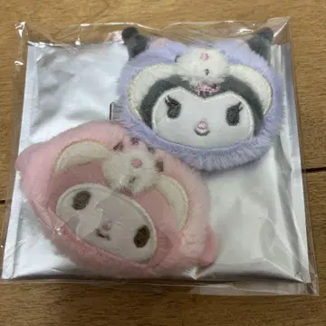 산리오 헤어 클립 세트 2개입