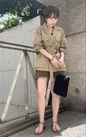 플라주 사파리 자켓 36