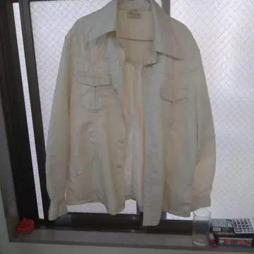 Saxony 화이트 80s 구제 의류