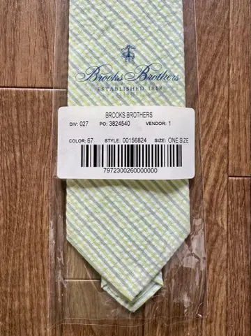 새상품 미사용 Brooks Brothers 브룩스 브라더스 넥타이