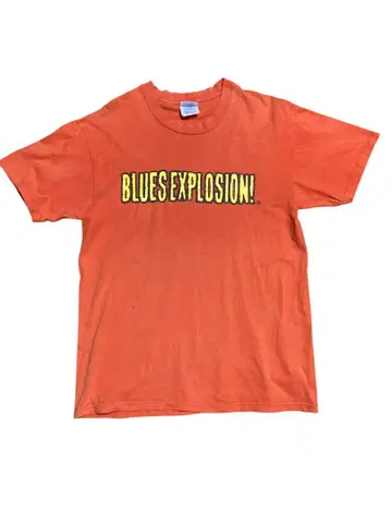 존 스페 BLUESEXPLOSION! 빈티지 T셔츠 오렌지
