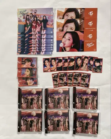 [ 최종 가격 ] TWICE 크라클라 세트 트레이딩 카드 혜택 엽서 포함
