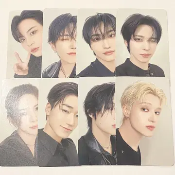 ATEEZ 사이타마 공연 한정판 CD 구매 혜택 트레이딩 카드 8종 컴프