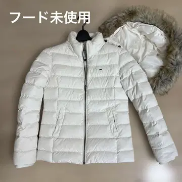 [ 후드 미사용 ] HILFIGER DENIM 다운 자켓 XS