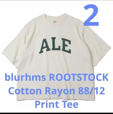 blurhms ROOTSTOCK 88/12 Tee ALE-Y 사이즈: 2