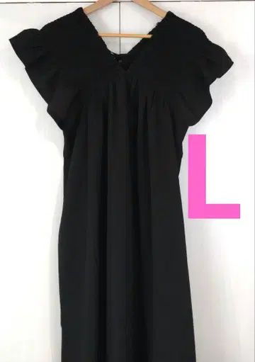 [ 새상품 ] 시마무라 2way 셔링 원피스 Gleeful 블랙 L