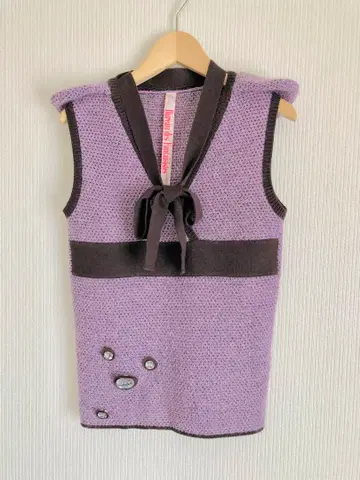 새상품급 아쿠아걸 수입 니트 베스트