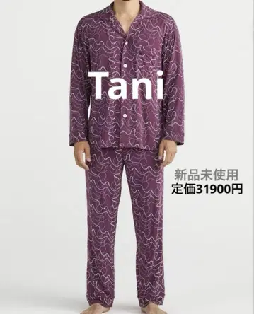 반값 이하! 미사용 새상품! Tani 타니 남성용 파자마 상하의 세트 L