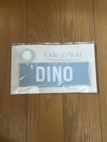 DINO Ode to You 핀 배지