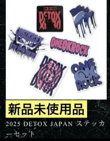 2025 DETOX JAPAN 스티커 세트 ONE OK ROCK 씰