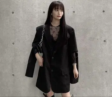 krm zip 자켓 블랙